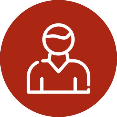 Maskeli bir adamın vektör çizimi