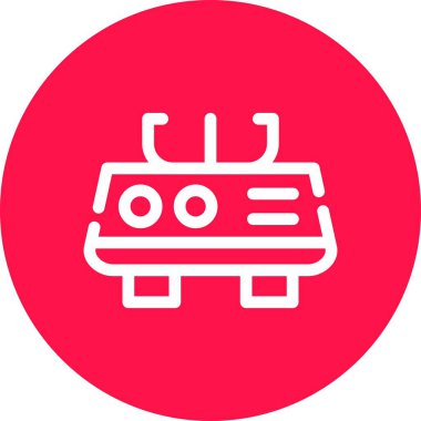 vektör tren istasyonu simgesi