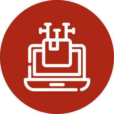 Modern simge tamir simgesinin vektör illüstrasyonu