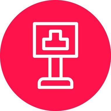 seo modern simgesinin vektör illüstrasyonu