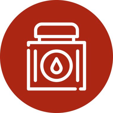 Benzersiz kan basıncı vektör simgesi