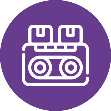 Kamera. Web simgesi basit illüstrasyon