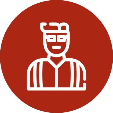 Vektör Adam Simgesi illüstrasyonu