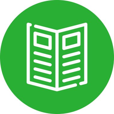 Kitap vektör simgesini aç