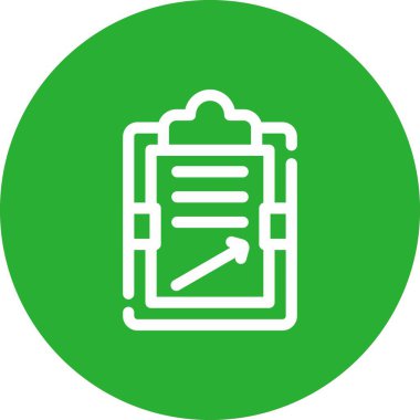 Belge simgesinin vektör illüstrasyonu