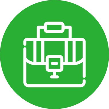 seyahat simgesi için vektör çantası