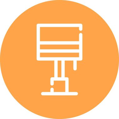 Modern eğitim ikonunun vektör illüstrasyonu