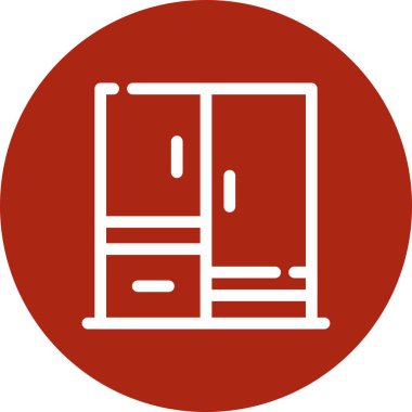 Vektör kabine ico, vektör illüstrasyonu