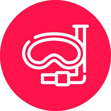 Bir gaz simgesinin vektör illüstrasyonu