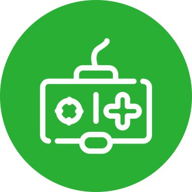 Bilgisayar monitörü simgesi. vektör illüstrasyonu