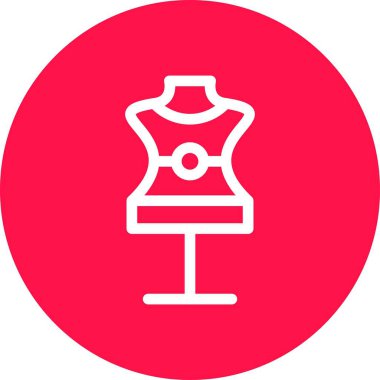 Bir daire içinde vektör illüstrasyon simgesi