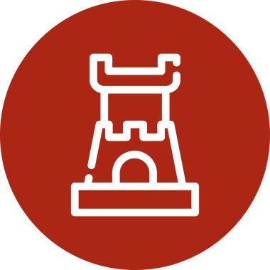 vektör yapı simgesi, vektör illüstrasyonu