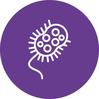 Virüs ikonu vektör illüstrasyonu