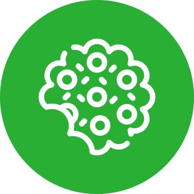beautiful flower vector line icon