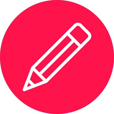 kalem simgesinin vektör illüstrasyonu