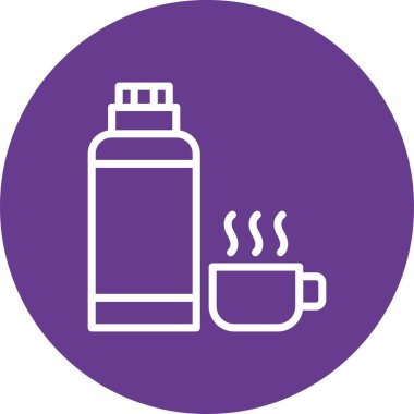 içki ikonu vektör illüstrasyonu