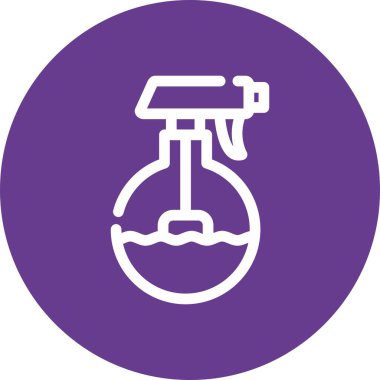 güzel duş vektör çizgisi simgesi