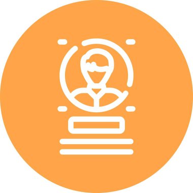 Eşsiz Kokteyl Vektör Satırı Simgesi