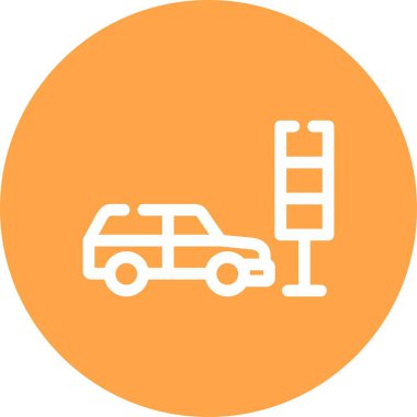 Vektör araba simge tasarlamak