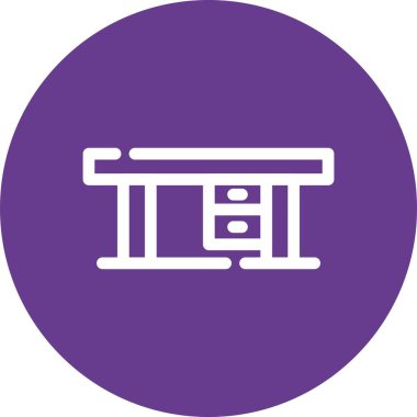 Modern simgenin vektör illüstrasyonu