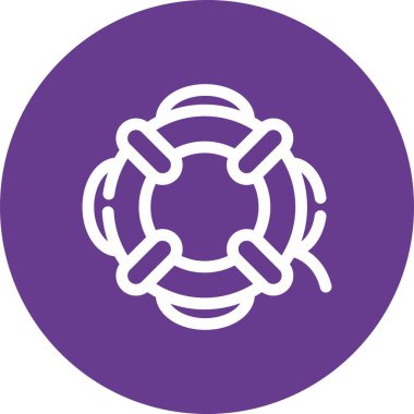 Eşsiz kar tanesi vektör çizgisi simgesi