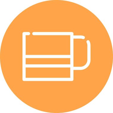 Soyut grupta izole edilmiş simge iç