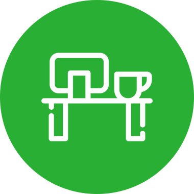 iki bayrak vektör çizgisi simgesi