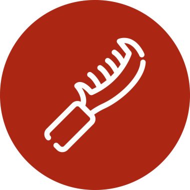 güzel bahçe aracı satır vektör simgesi