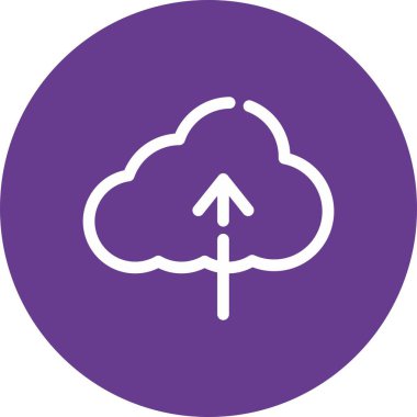 Modern ağaç simgesinin vektör illüstrasyonu