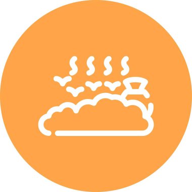 kek ikonu vektör illüstrasyonu