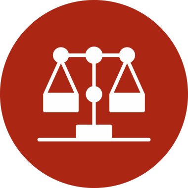 vektör adalet simgesi, vektör illüstrasyonu