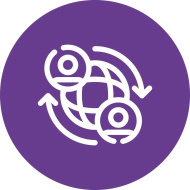 güzel ve eşsiz vektör çizgisi vektörü