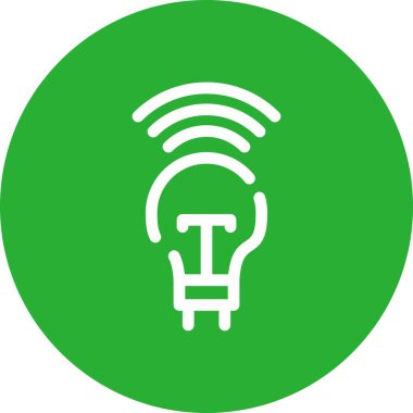 Ampul Simgesi, Vektör illüstrasyonu