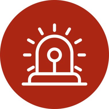 güzel alarm sembolü vektör simgesi