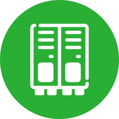 veri merkezi sunucu vektör simgesi