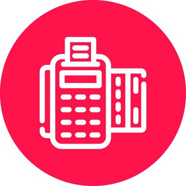 Vektör telefon simgesi illüstrasyonu