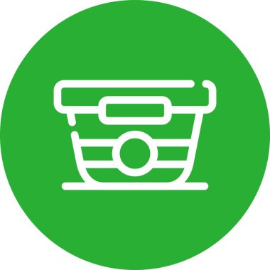 alışveriş sepeti ICO vektör