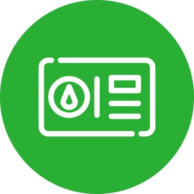 Vektör su damla simgesi