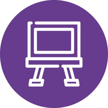 bilgisayar ekranı simgesi.