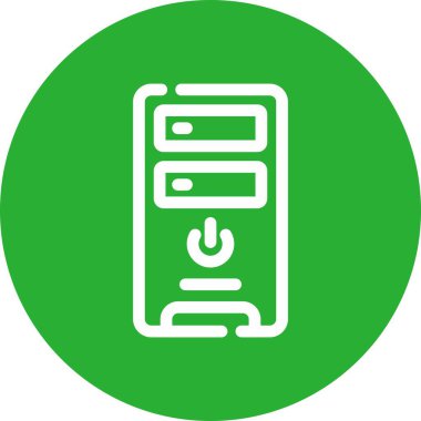 Modern bir simgenin vektör illüstrasyonu