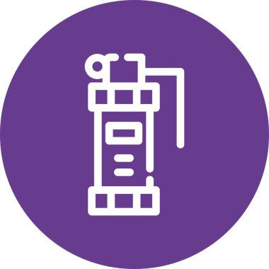 vektör benzin istasyonu simgesi