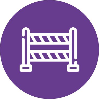 vektör yapı bariyeri simgesi