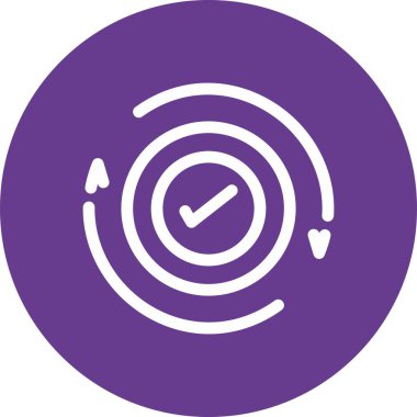 İşaretleme simgesinin vektör illüstrasyonu