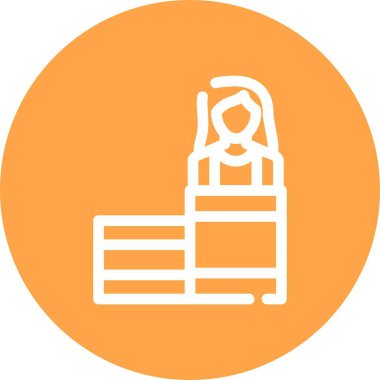 Yapı simgesinin vektör illüstrasyonu