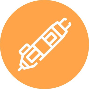 Modern simgenin vektör illüstrasyonu