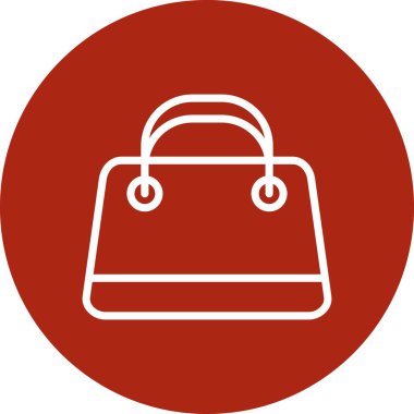 güzel el çantası vektör simgesi