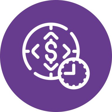 Vektör Doları simge tasarlamak