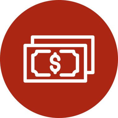 Vektör Doları simge tasarlamak