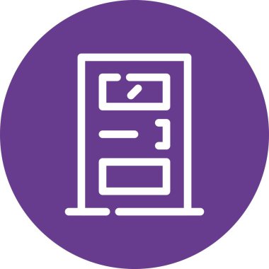 Vektör belgesi Simge illüstrasyonu