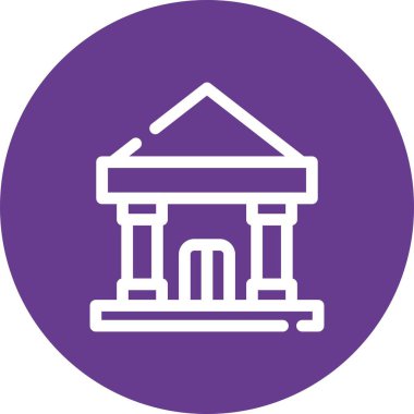 eşsiz yapı çizgisi vektör simgesi